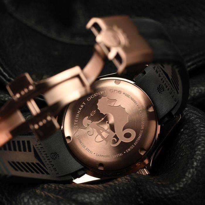 Steinhart Ocean One PINK-GOLD Ceramic Bis zu 60% Rabatt
