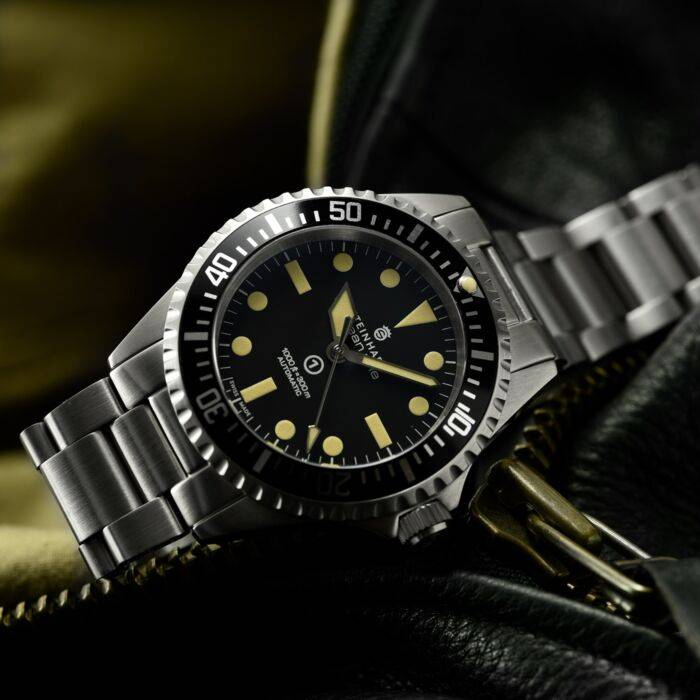 Steinhart Ocean One vintage Military Taucheruhr Nur noch ein Tag übrig
