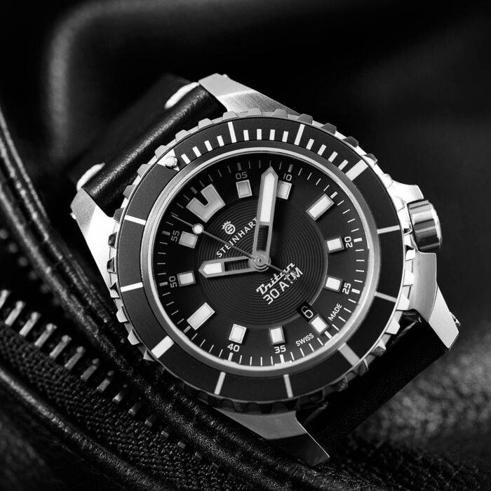 Steinhart Triton 30 ATM BLACK Taucheruhr Super Rabatt