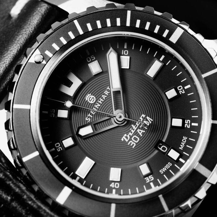 Steinhart Triton 30 ATM BLACK Taucheruhr Super Rabatt