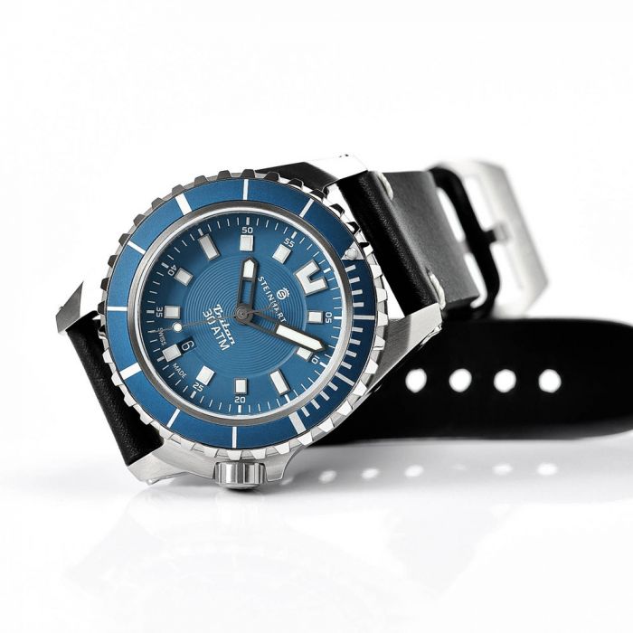 Steinhart Triton 30 ATM BLUE Taucheruhr 50% Rabatt mit kostenlosem Versand