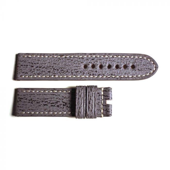Steinhart Lederband grau, Kontrastnaht, Größe M